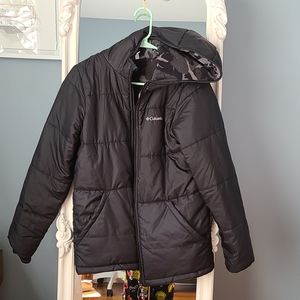 Columbia black youth jacket